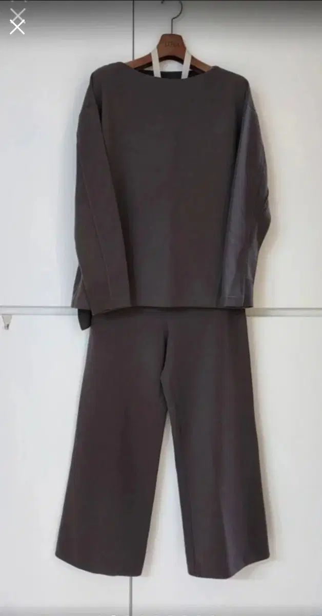 VERA WANG ヴェラウォン ニット バイ 上下 セット 丸のまま 55~細身まで グレー ほぼ