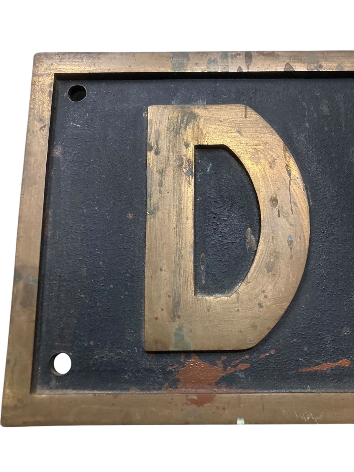 日本 国鉄 D51形 蒸気機関車 ナンバープレート「D51 9」D51形 蒸気機関