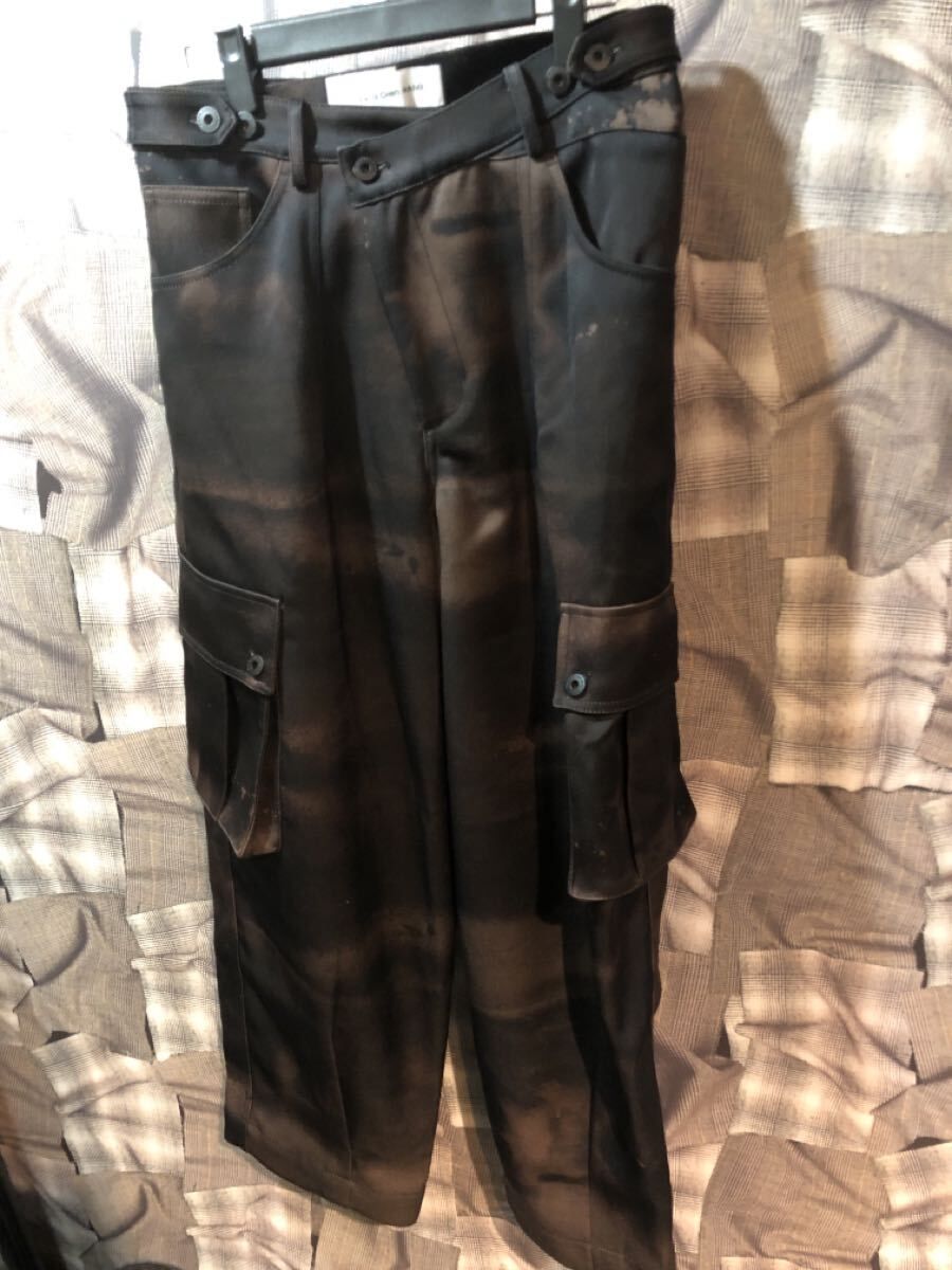 福岡 Feng Chen Wang フェンチェンワン FCW PRINTED CARGO PANTS プリントカーゴパンツ サイズS FUF18TR18 FK