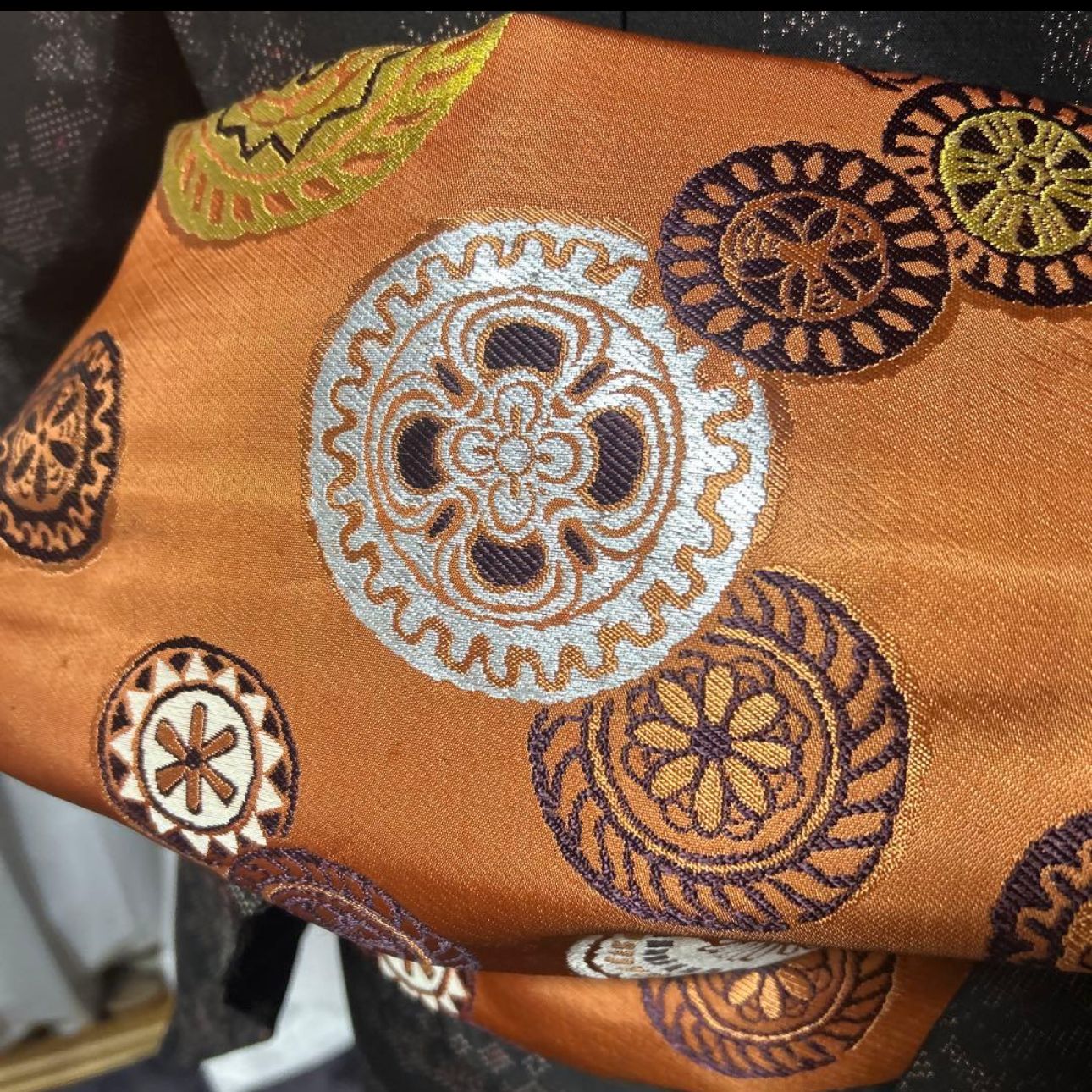 新品 美品 袷 正絹 大島紬 フルセット New / Excellent Condition