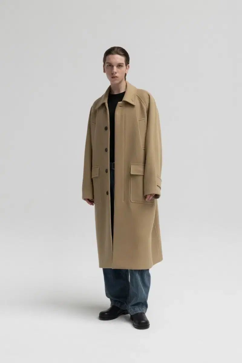 INSILENCE インサイレンス オーバーサイズ バルマカーン コート BEIGE