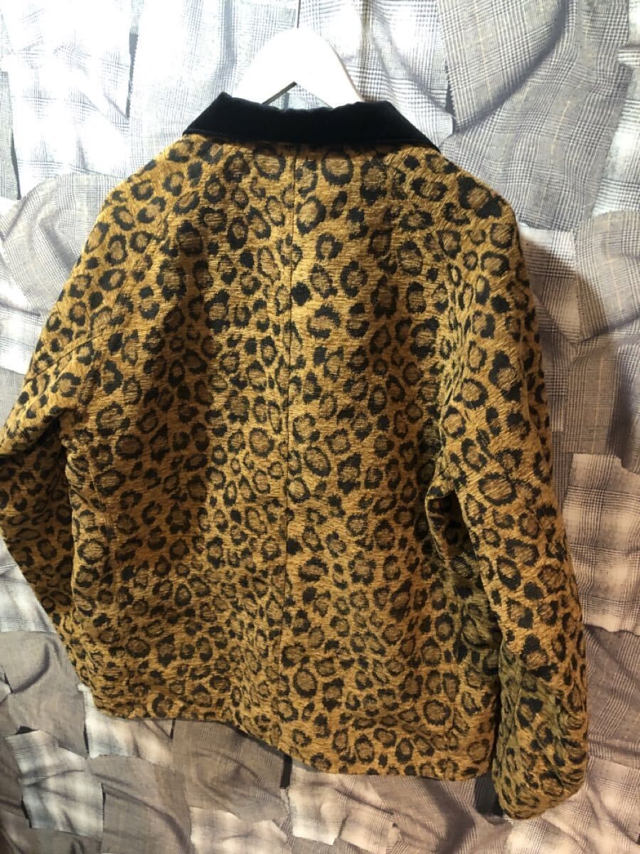 25AW A PUZZLING HOME ア パズリングホーム レオパード柄ジャケット サイズ2 FK