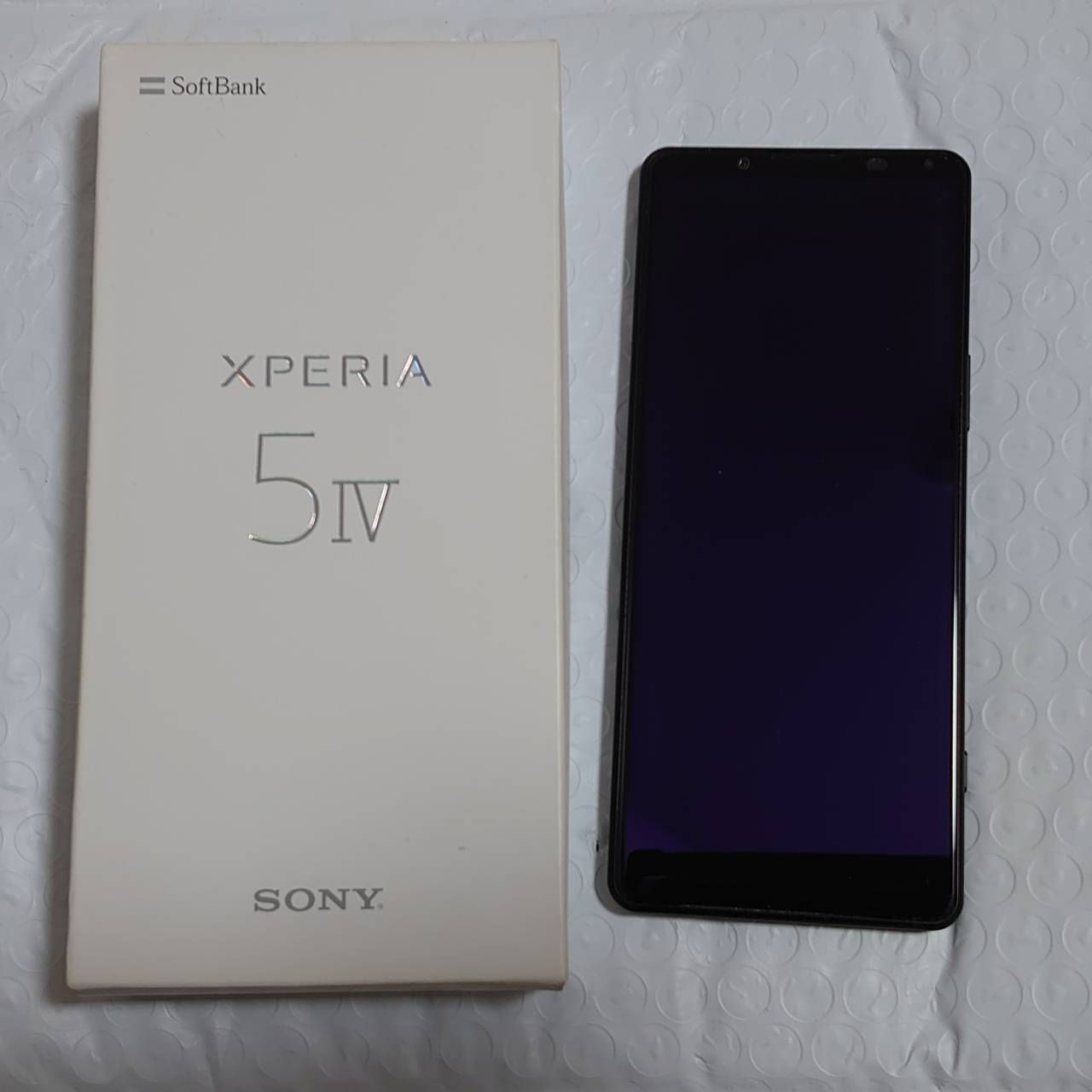 [ 極美品 ] Sony Xperia 5 IV - ブラック SoftBank SIMフリー 純正箱付