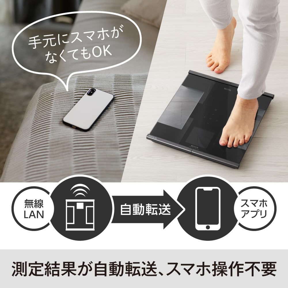 測定結果を自動転送