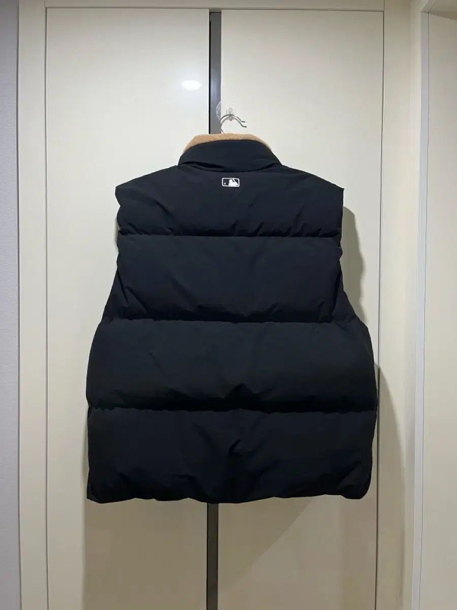 MLB ユニセックス ネックフリース ダックダウンベスト XXL