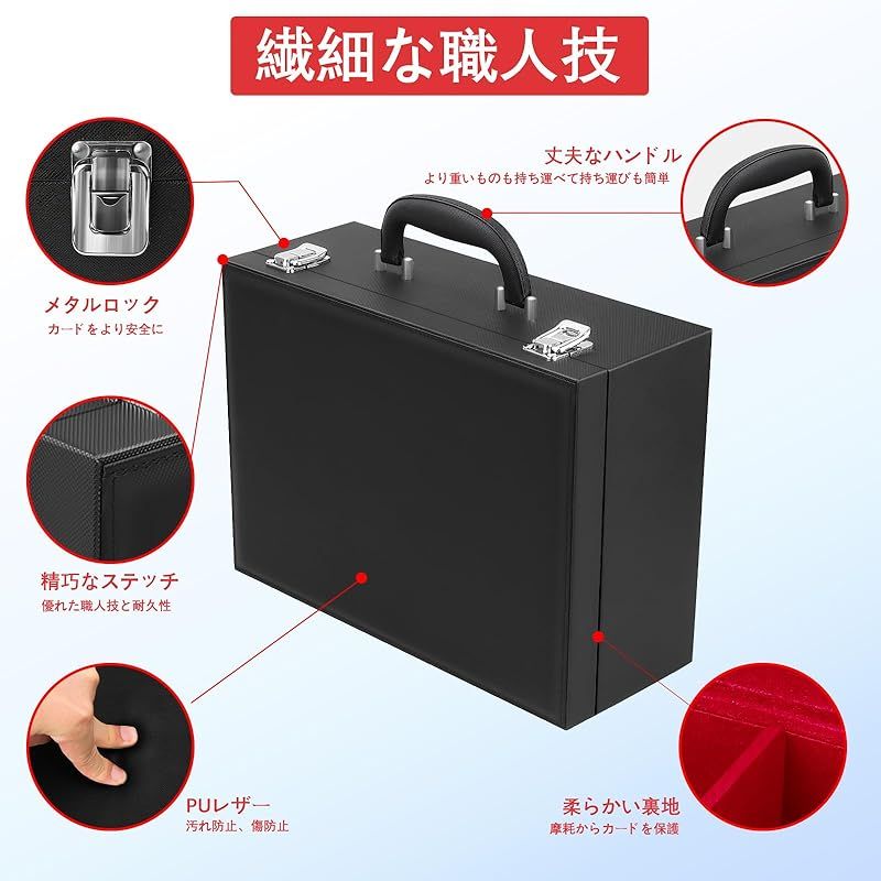 レア！入手困難！新品！ohoraストレージボックス HIMOMO ストレージボックス トレカ 4列 アタッシュケース トレカ