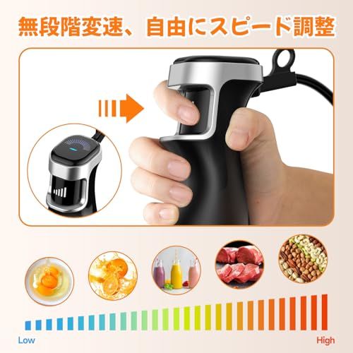 無段階変速 鍋キズ防止 ハンドブレンダー 1100W 離乳食 ブレンダー 1台6役 強力 電動 ミキサー 氷 肉 果物 野菜 泡立て器 ジューサー フードプロセッサー 調理器具 ハンドミキサー お祝い お手入れ簡単 6803af24 WWW_OPDRERGINERDOGAN_COM