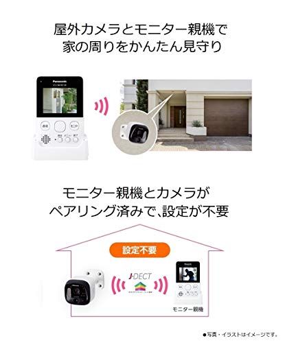 パナソニック モニター付き屋外カメラ VS-HC105-W 26d68857