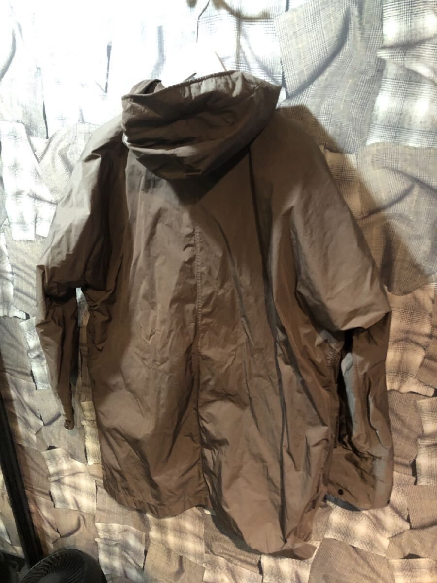 福岡 ATON エイトン フィッシングジャケット CM.AG.BW.6973 サイズ04 ブラウン FK