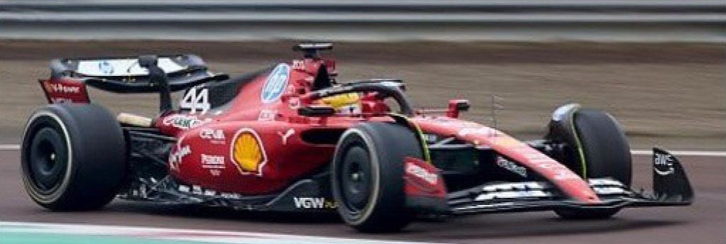 Ferrari SF 23 Fiorano Test 2025 Lewis Hamilton