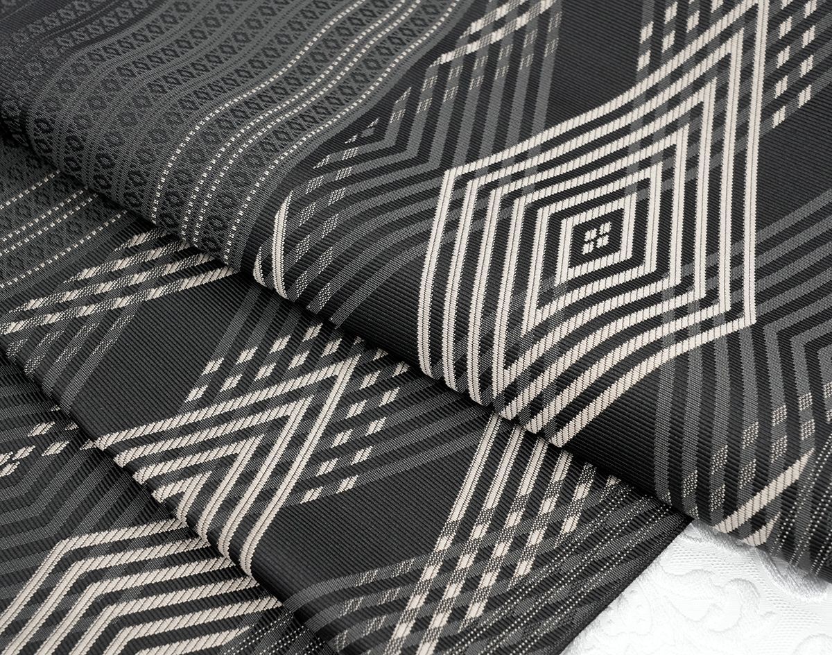 八寸名古屋帯 ダイヤ柄