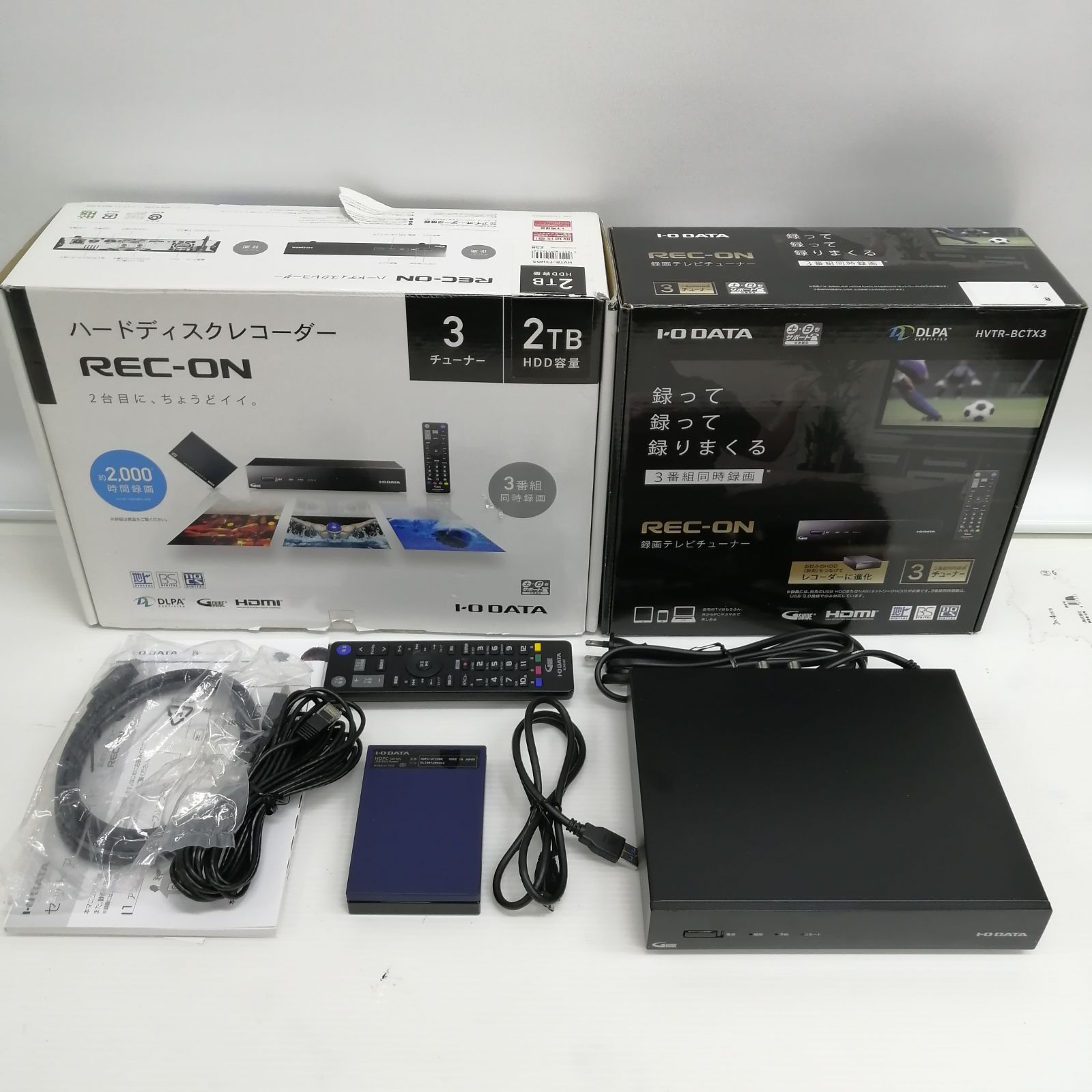 動作品 I-O DATA ハードディスクレコーダー HVTR-T3HD2