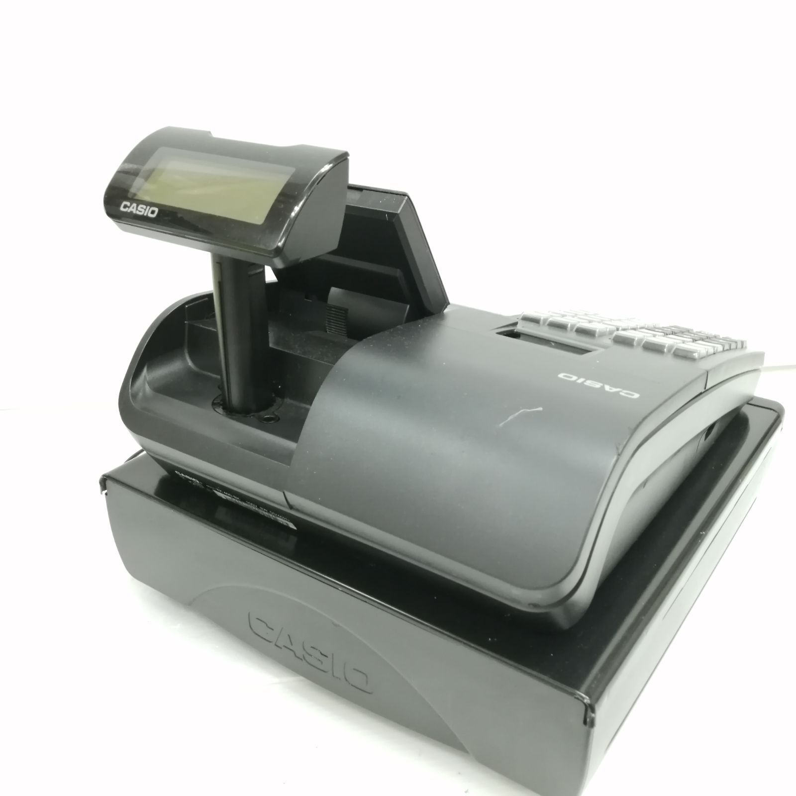 カシオレジスター TE-M80 中古品 人気機種感熱紙 送料無料 801235