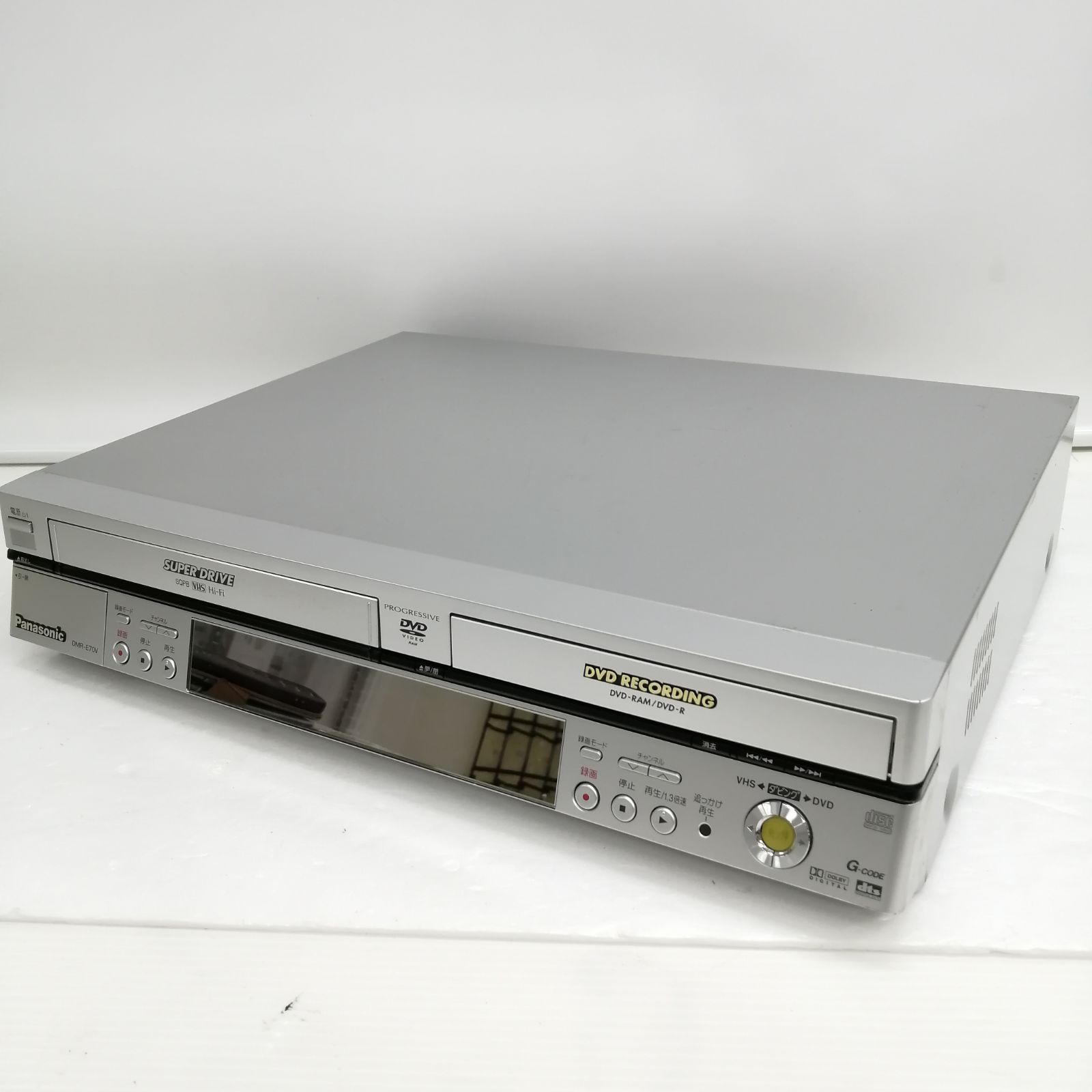 メンテナンス品 Panasonic vhsデッキ dmr-e70v