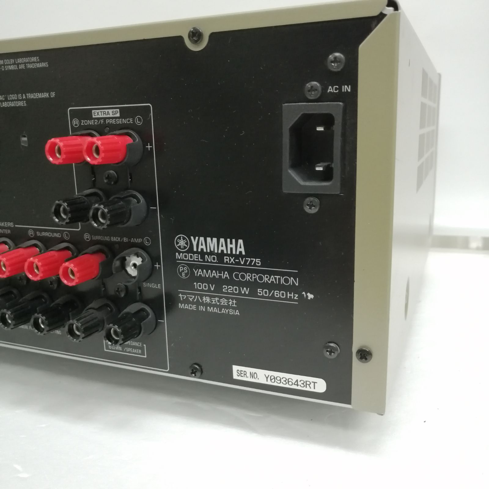 yamaha AVレシーバー