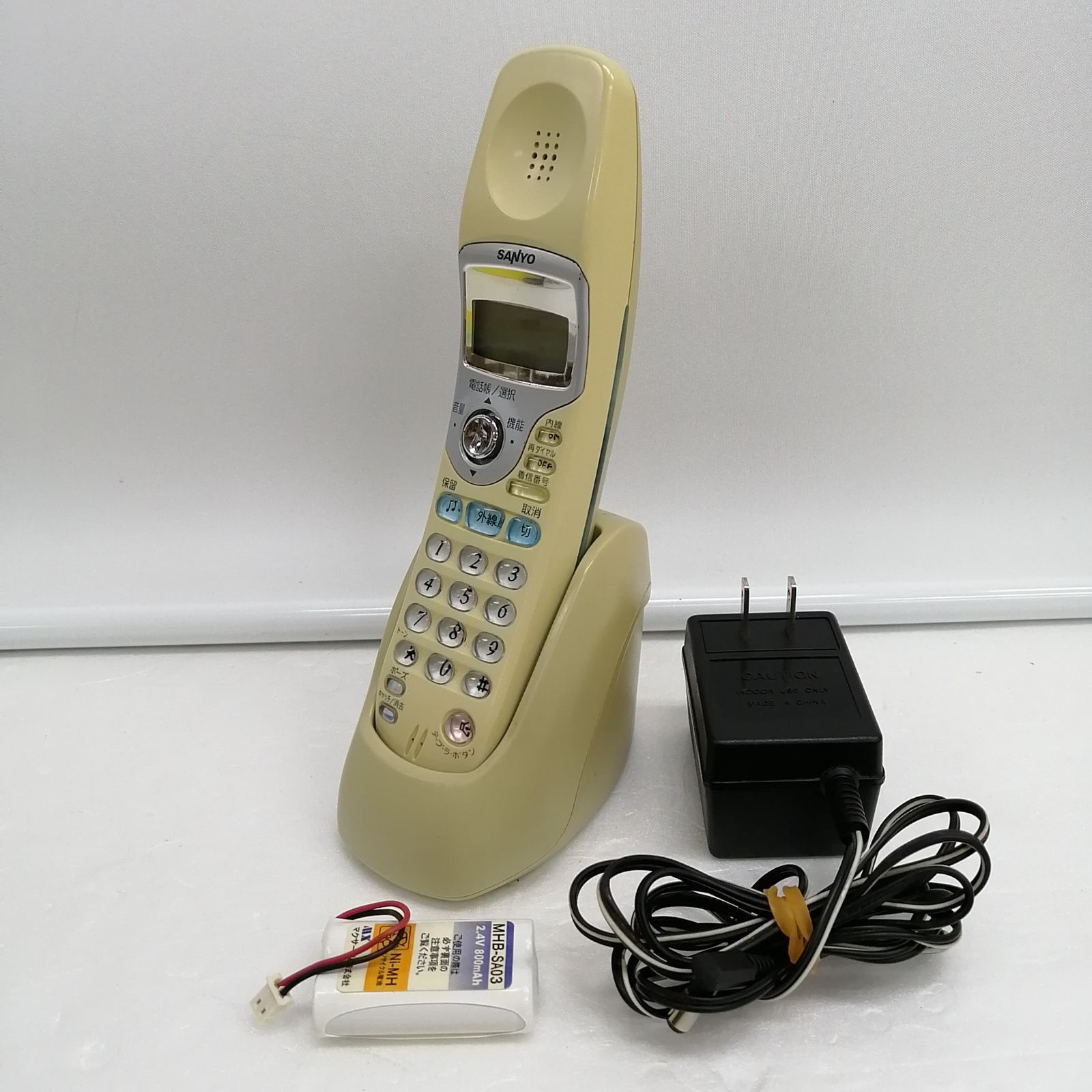  動作品 sanyo 電話機 sfx k 1 cl 電話機 生活家電