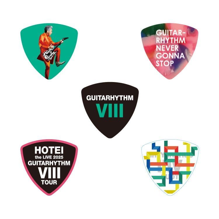 布袋寅泰 2025 GUITARHYTHM VIII TOUR グッズ ピック ピックセット ＋