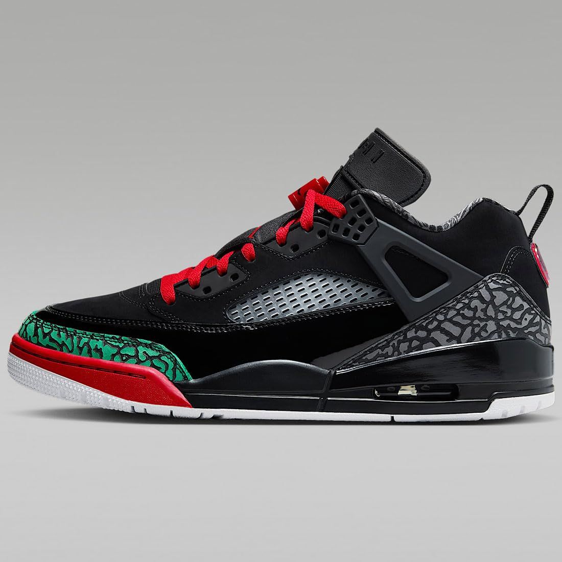 ナイキ ジョーダン スパイジーク ロー JORDAN SPIZIKE LOW ブラック クラシックグリーン ホワイト バーシティレッド FQ 1759-060 26.5 cm