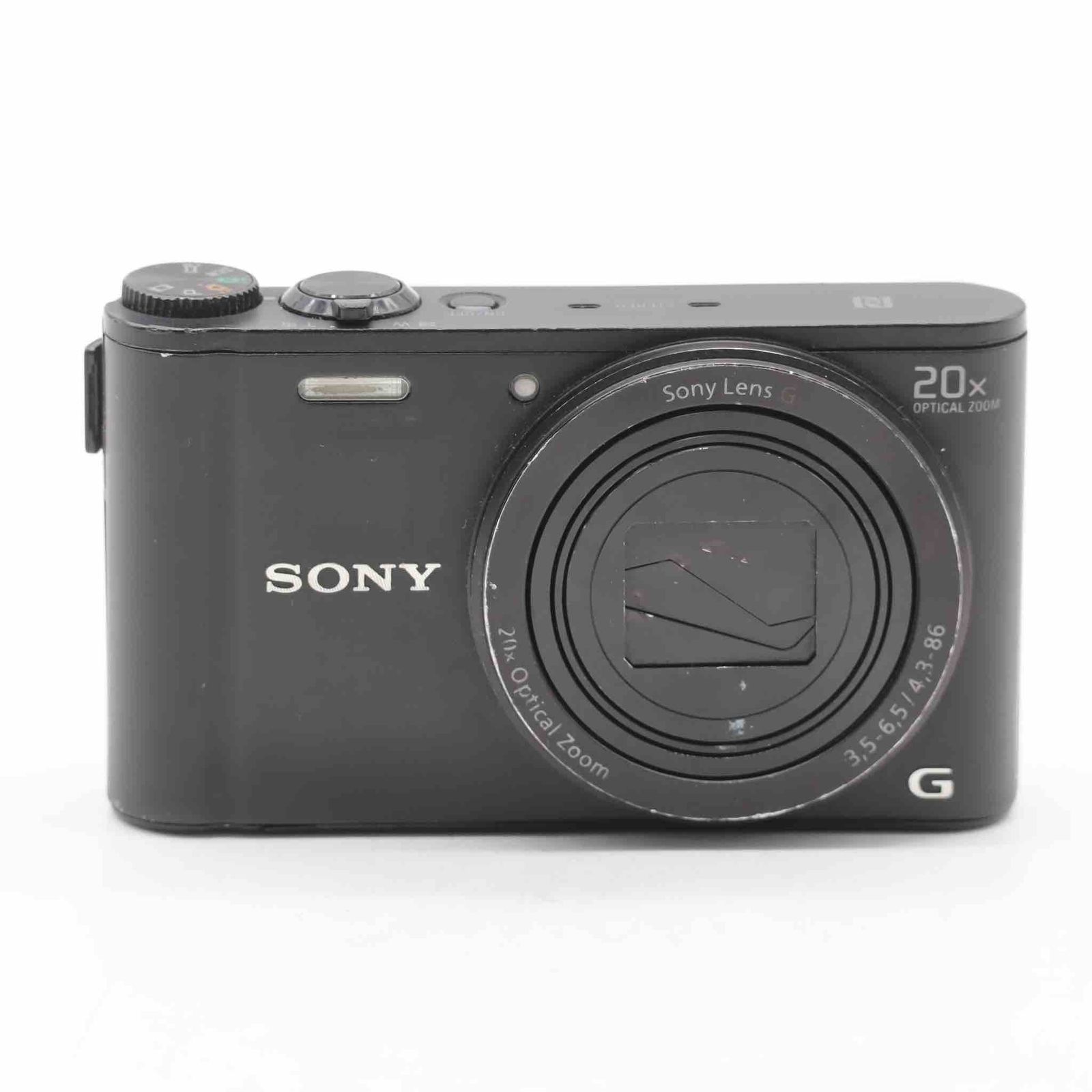 □ジャンク品□ SONY Cyber-shot WX350 ブラック DSC-WX350-B #222