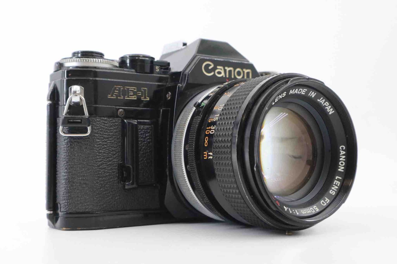Canon AE-1 ブラック - FD 50mm F1.4 S.S.C. 83