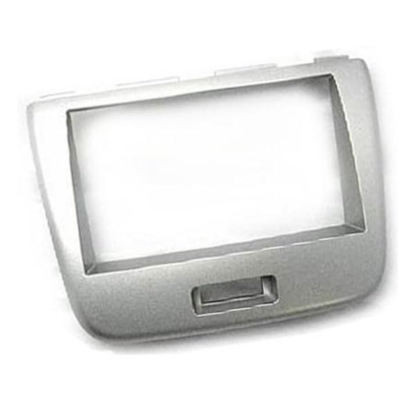 S 04 スズキ ワゴンR MH 23 H 20 24 2 DINナビ取付キット オーディオ パネル 取り付け シルバー