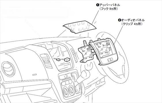 新品 S04S スズキ ワゴンR (MH23S) H20~H242DINナビ取付キット