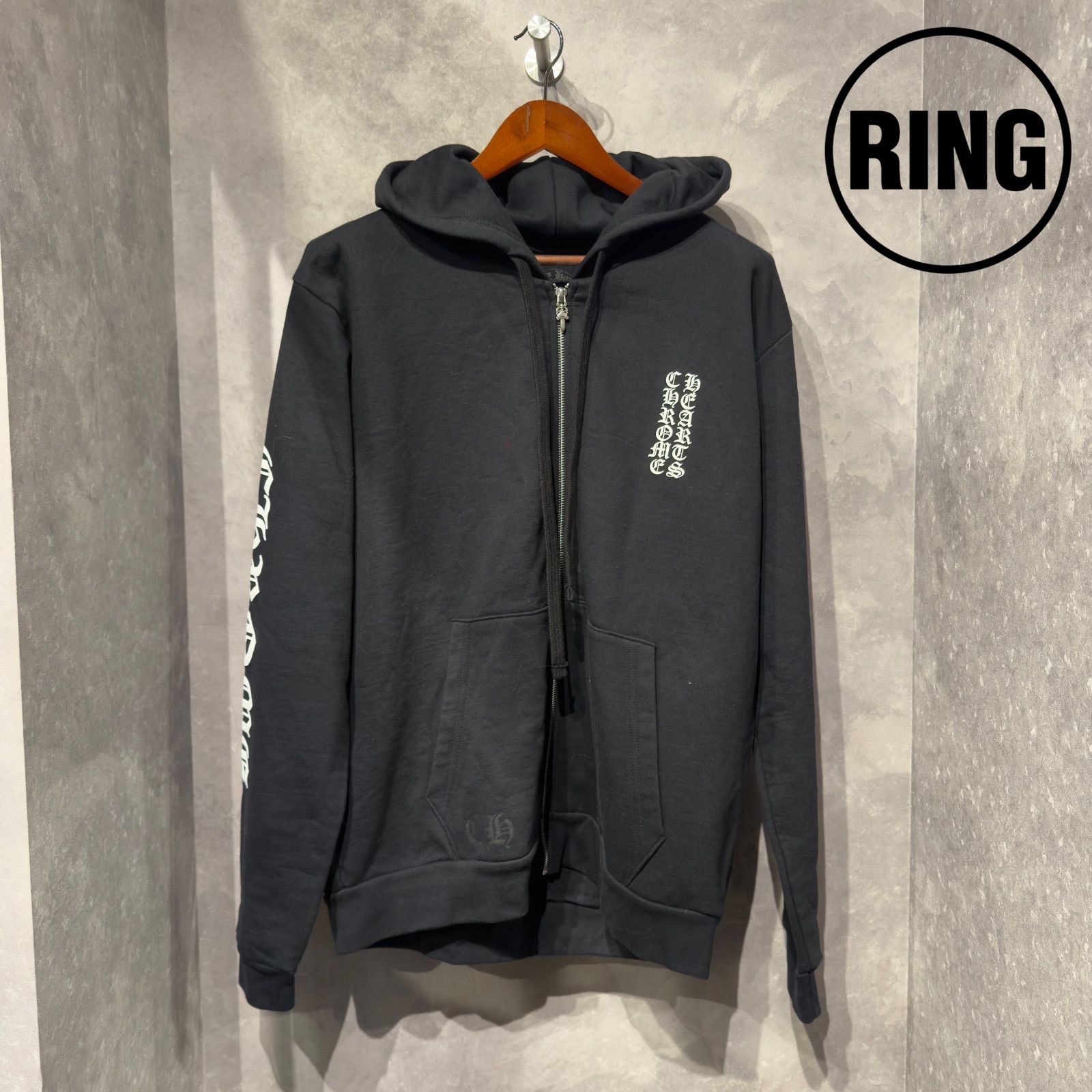 Chrome Hearts Vertical Logo SWTSHRT HD ZIP