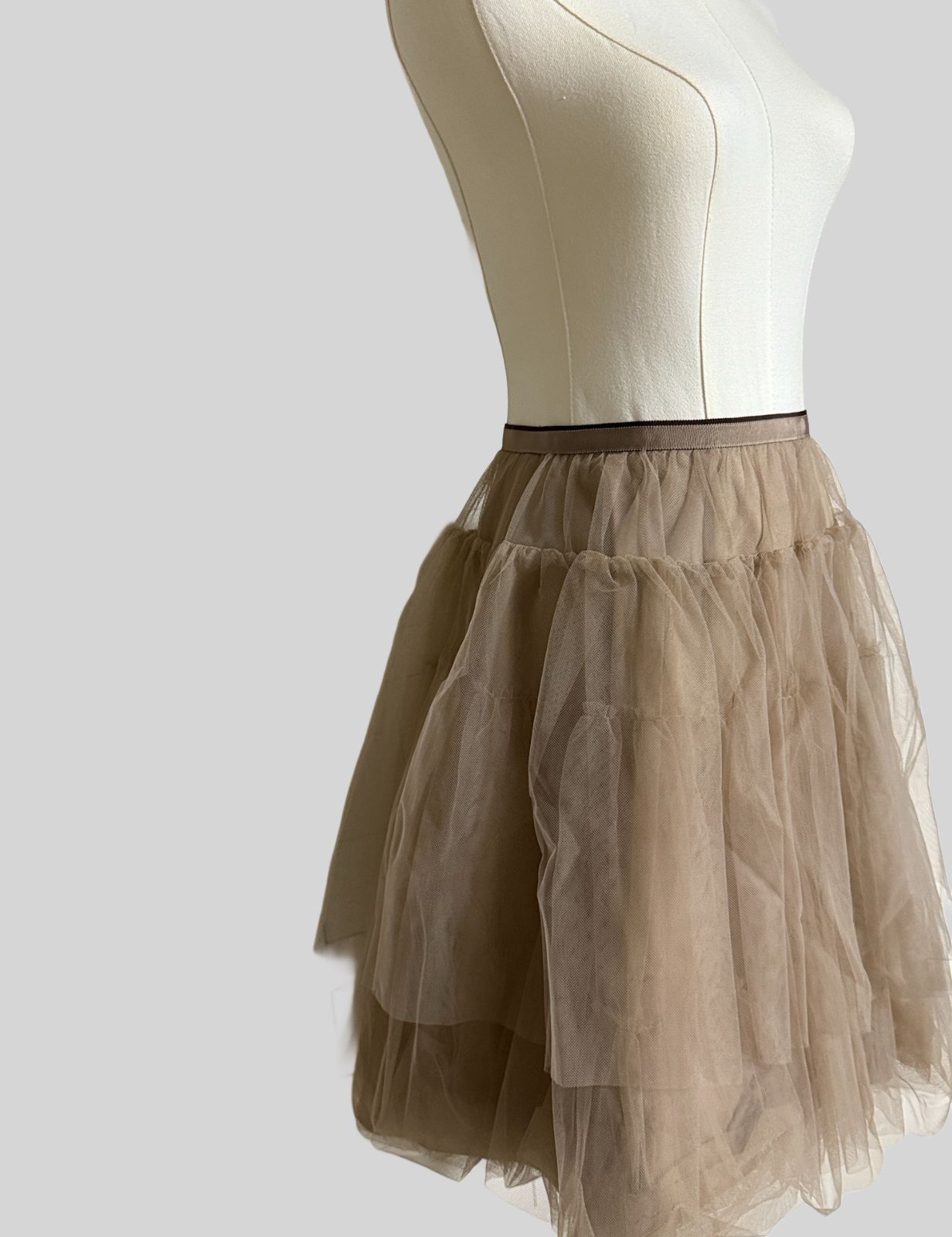 新品同様FOXEY/フォクシーニューヨーク チュールスカート チュチュ