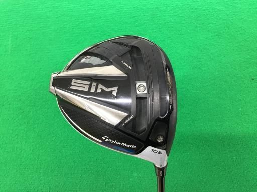【大得価，セール】 【中古】 テーラーメイド SIM 10.5° ドライバー DR リシャフト (フレックスその他) メンズ 男性用 右利き 右用 Dランク ゴルフクラブ ドライバー