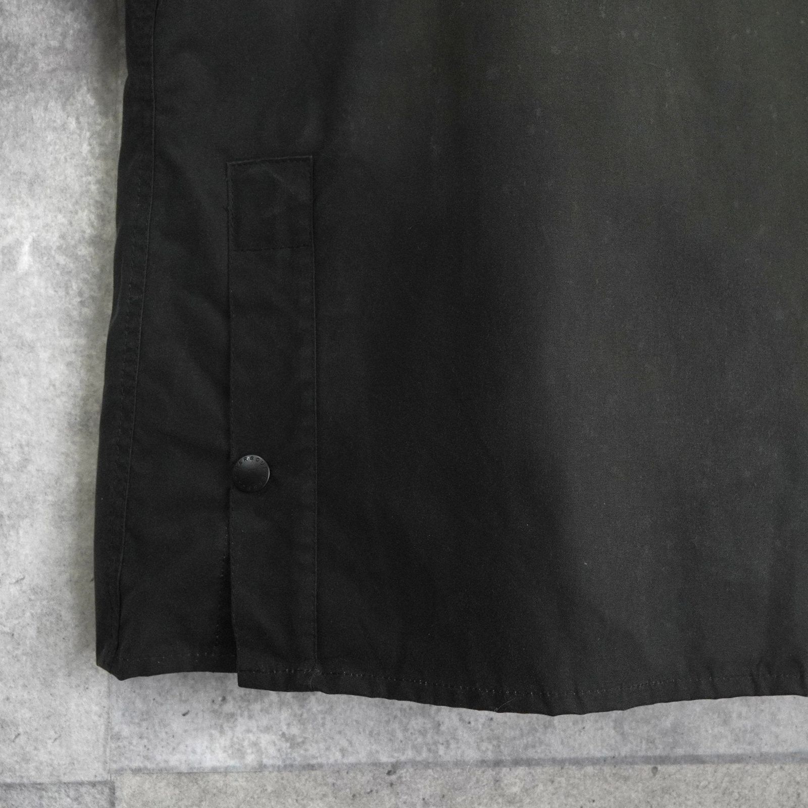 コーデュロイ襟 オイルドジャケット