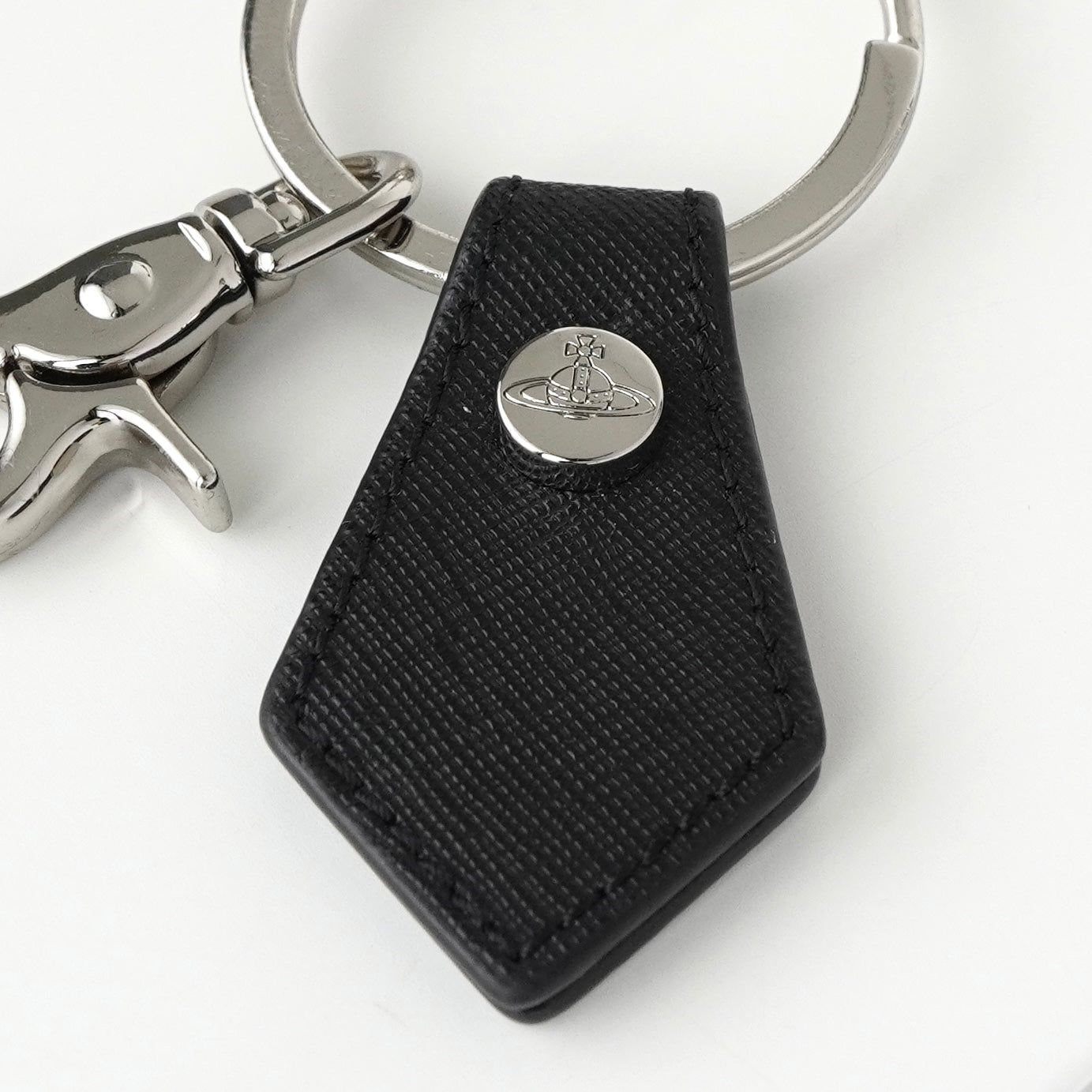  ヴィヴィアン ウエストウッド ラージ オーブ レザー シルバー チャーム キーホルダー キーホルダー キーリング 小物