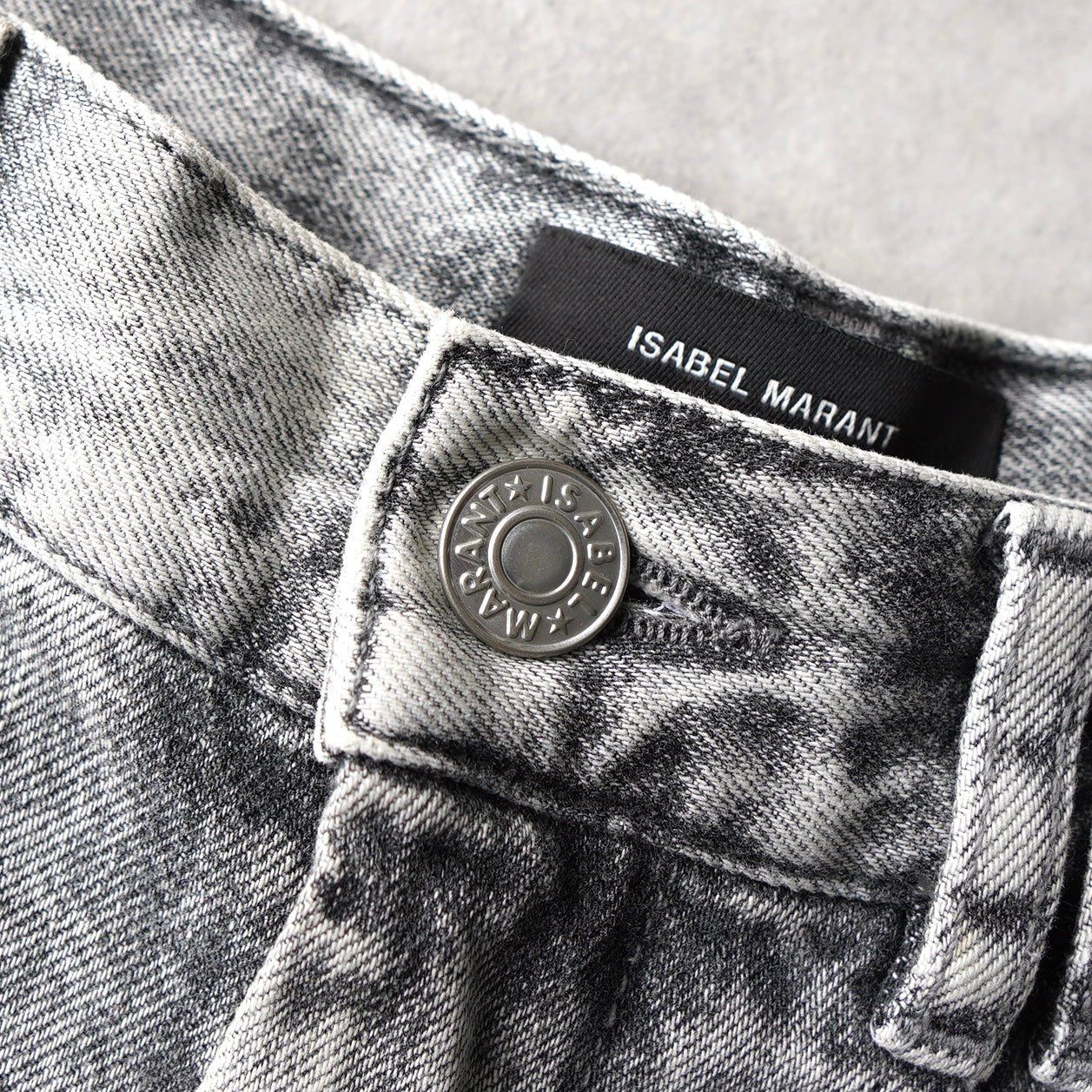 裾フリンジ グレー