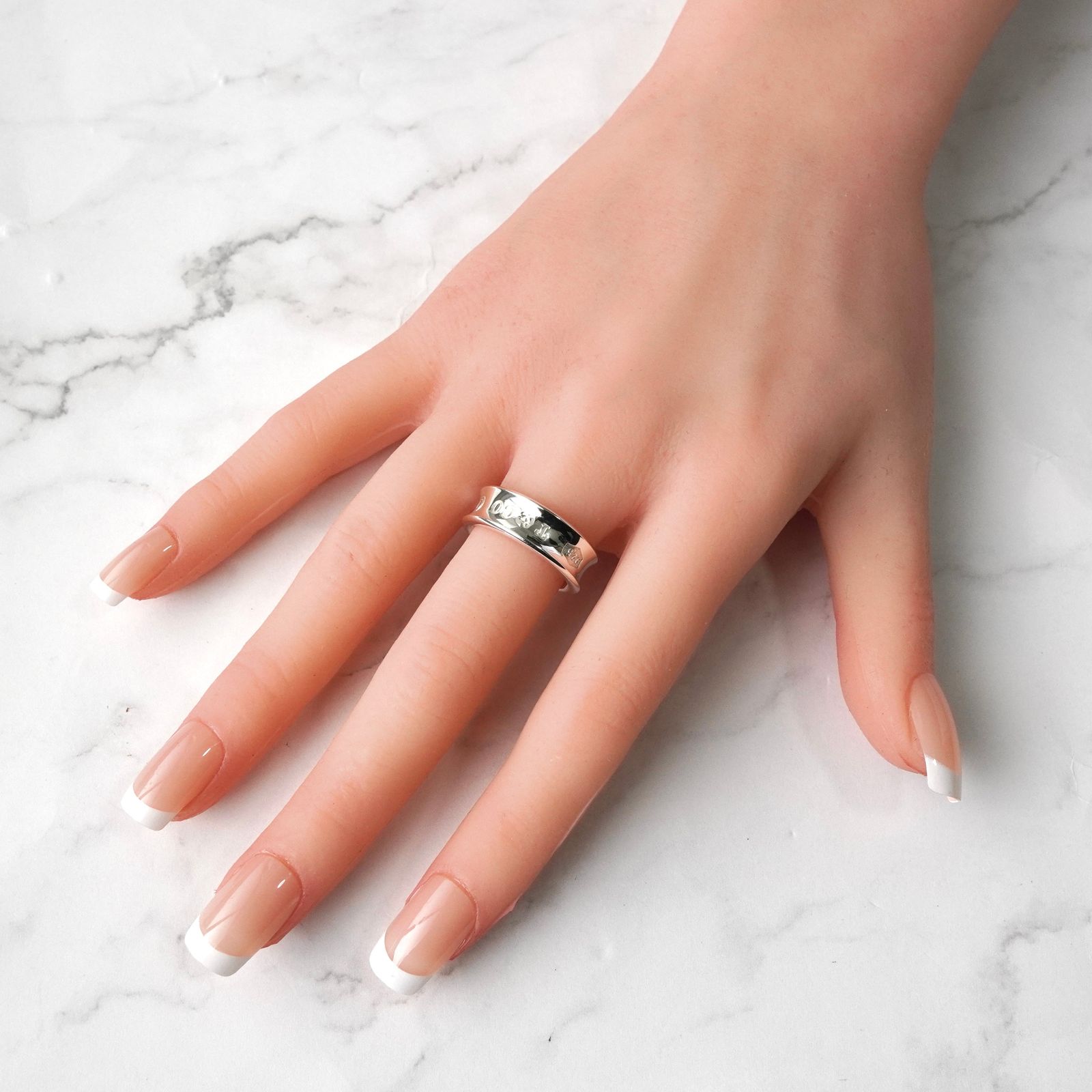 【美品】約17号 ティファニー Tiffany ナロー 1837リングSV925 ティファニー 1837™ リング シルバー（ナロー） | 【1円オークション