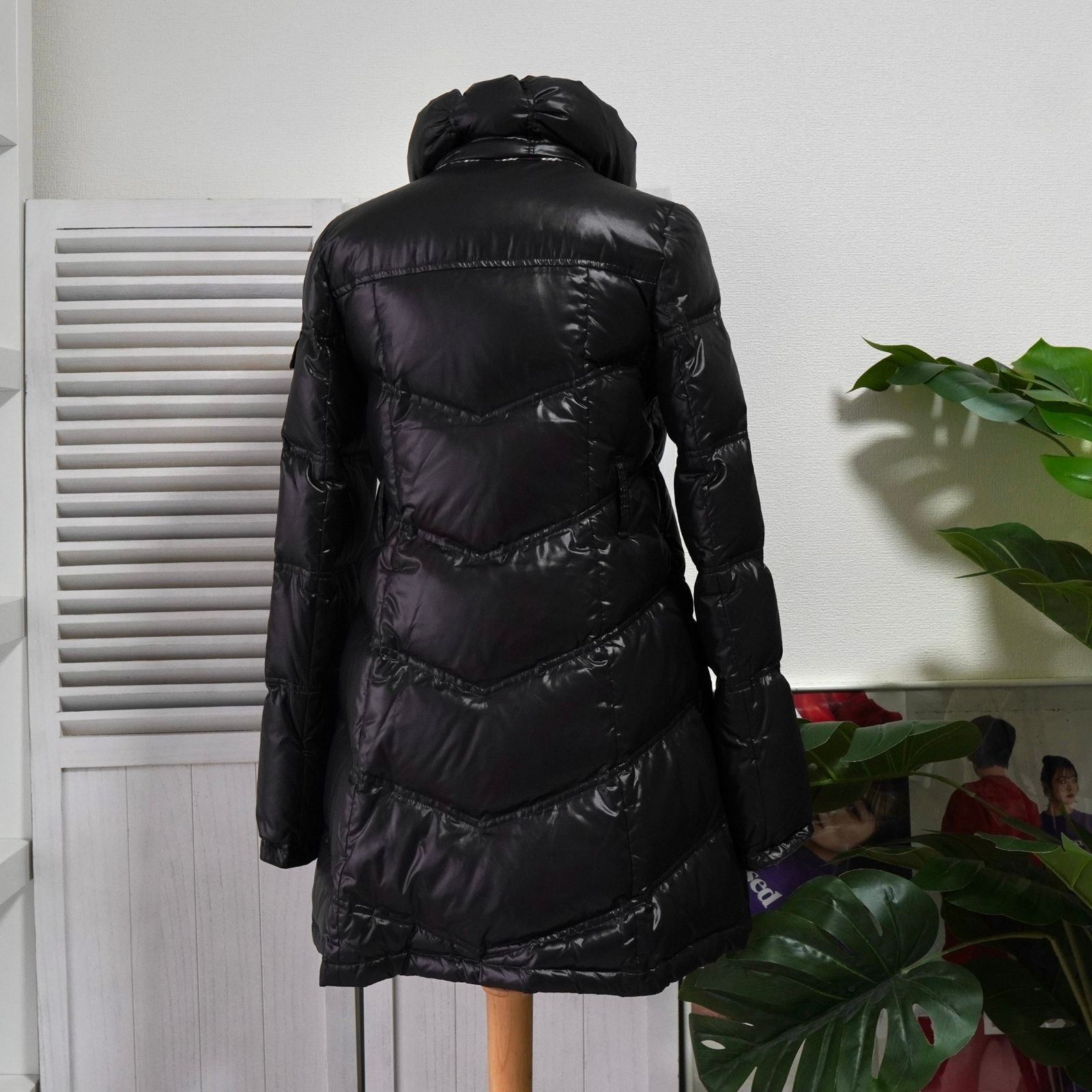 バーバリー ブルーレーベル ホースロゴ ノバチェック裏地 ロング