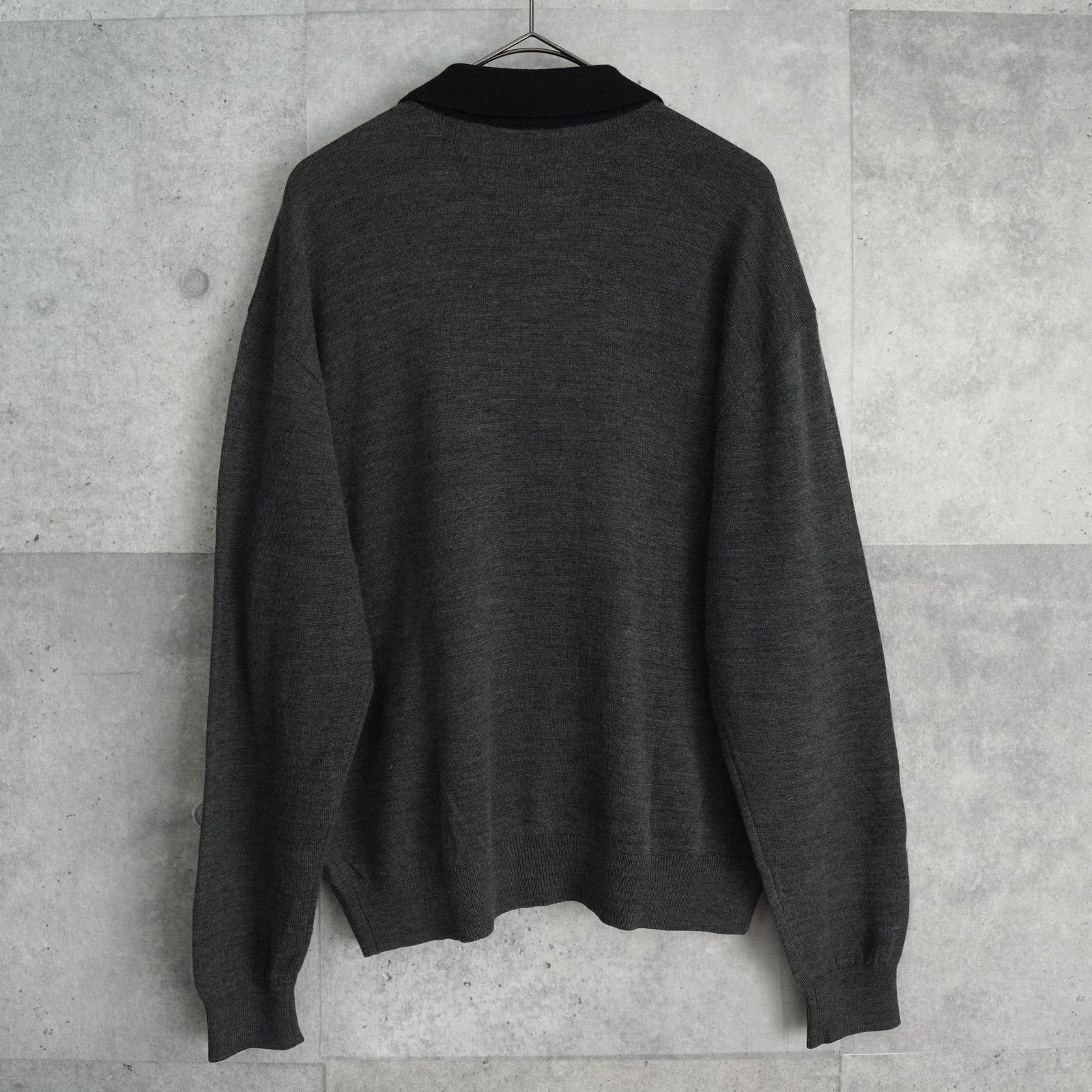 極美品✨希少 イヴサンローラン バイカラー ニット ロゴ ヴィンテージ 極美品✨希少 イヴサンローラン バイカラー ニット ロゴ ヴィンテージ