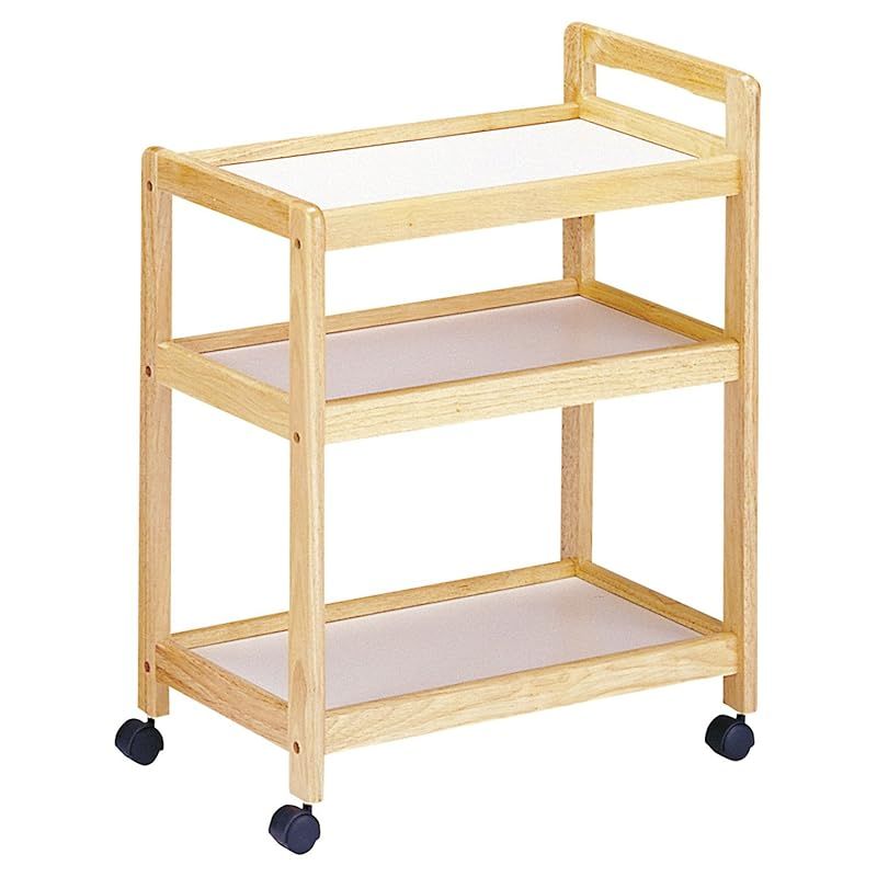 koeki 木製ワゴン ナチュラル KW 03 NA 1