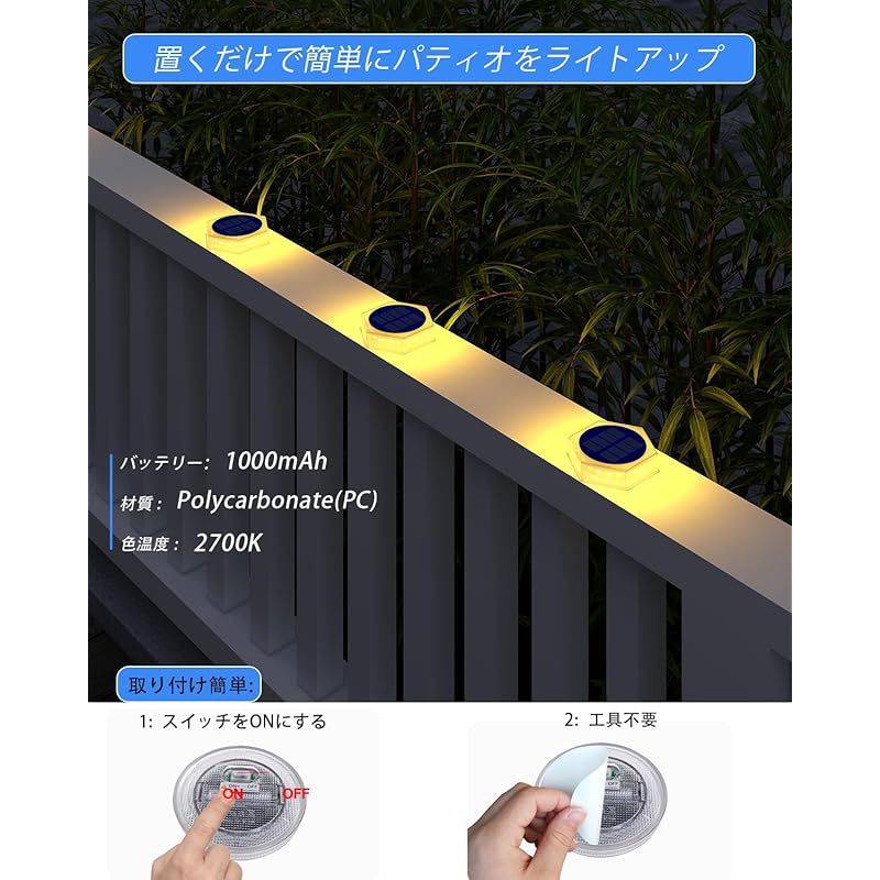 既に売却済みとなります。 ガーデンライト 埋め込み式 ソーラーライト 屋外 led ソーラーパネル