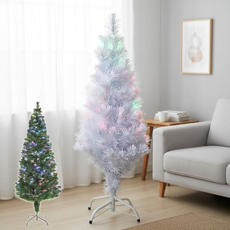 life_mart 光るクリスマスツリー ファイバーツリー【ライト不要・幻想発光 life_mart 光るクリスマスツリー ファイバーツリー【ライト不要・幻想