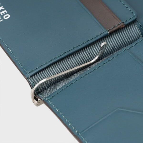  タケオキクチ 財布 レザーリップルシリーズ マネークリップ付 サプレス ウォレット メンズ チャコールグレー 014 00 小銭入れ コインケース 財布 ケース 小物入れ