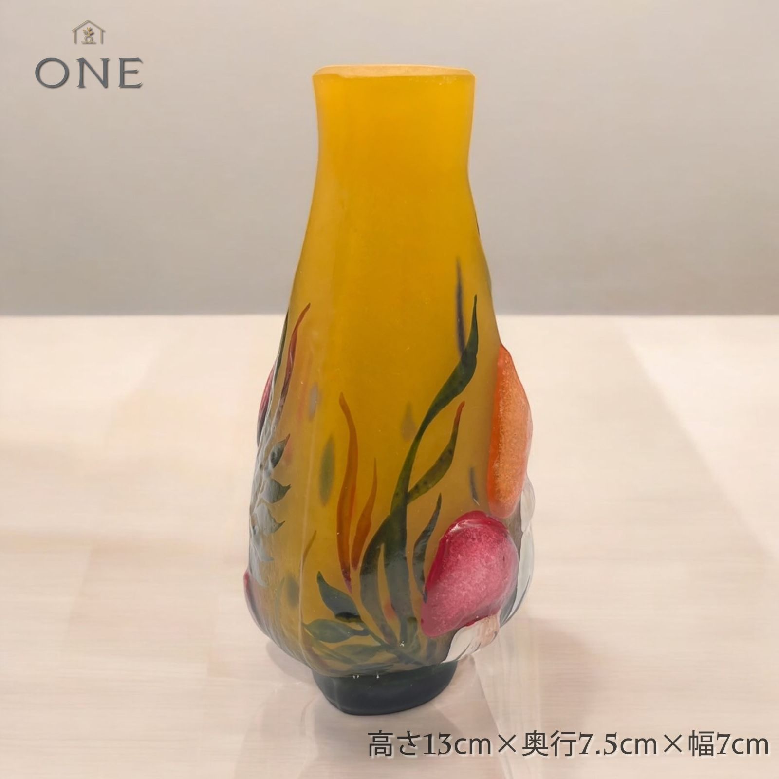 DAUM NANCY【正規輸入】高さ13㎝【証明書付属】ドームナンシー復刻