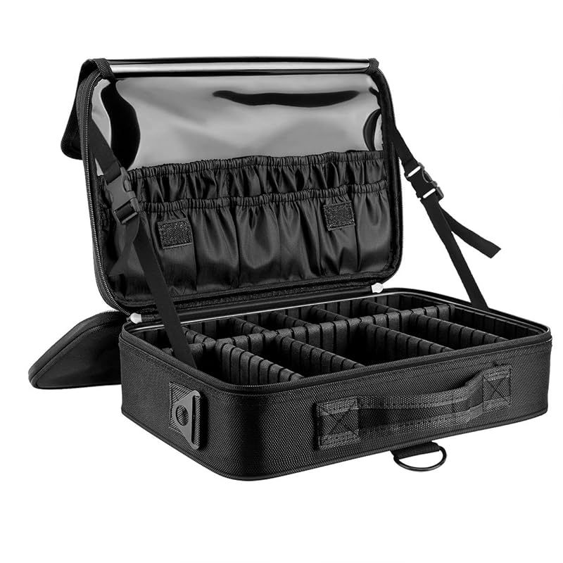 ♡さん用 メイクボックス Luxspire コスメボックス メイクブラシバッグ EVA化粧