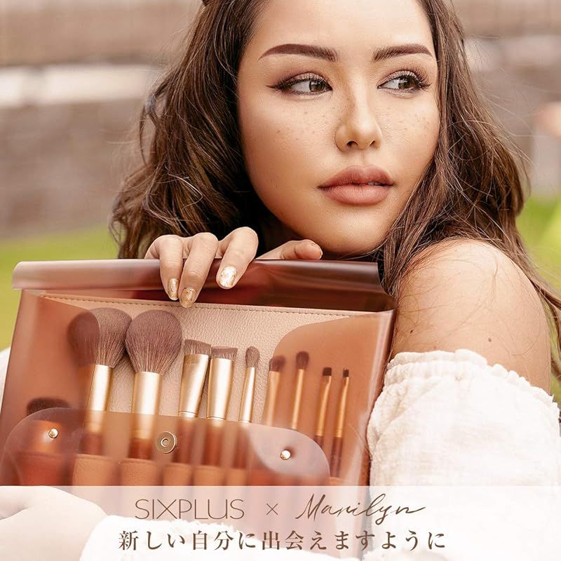 SIXPLUS X マリリン メイクブラシ10本セット シックスプラス Melody 