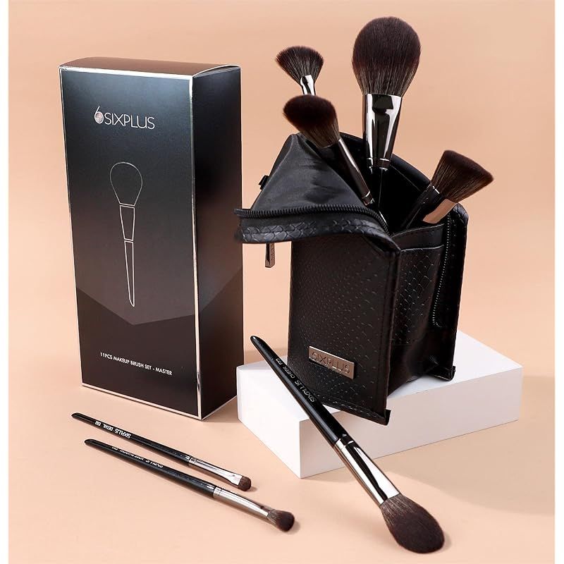 メイクアップブラシ♪確認♪専用です! SIXPLUS 11本メイクブラシセットをレビュー！クチコミ・評判をもとに