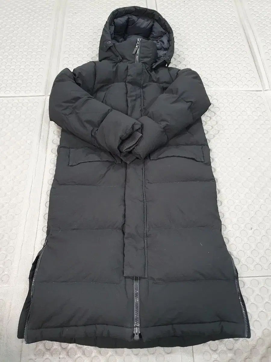 アイダー ブラック ロング レディース ダウン