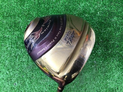 人気 つるや AXEL Gold Premium II 10.5° ドライバー DR AXEL Gold