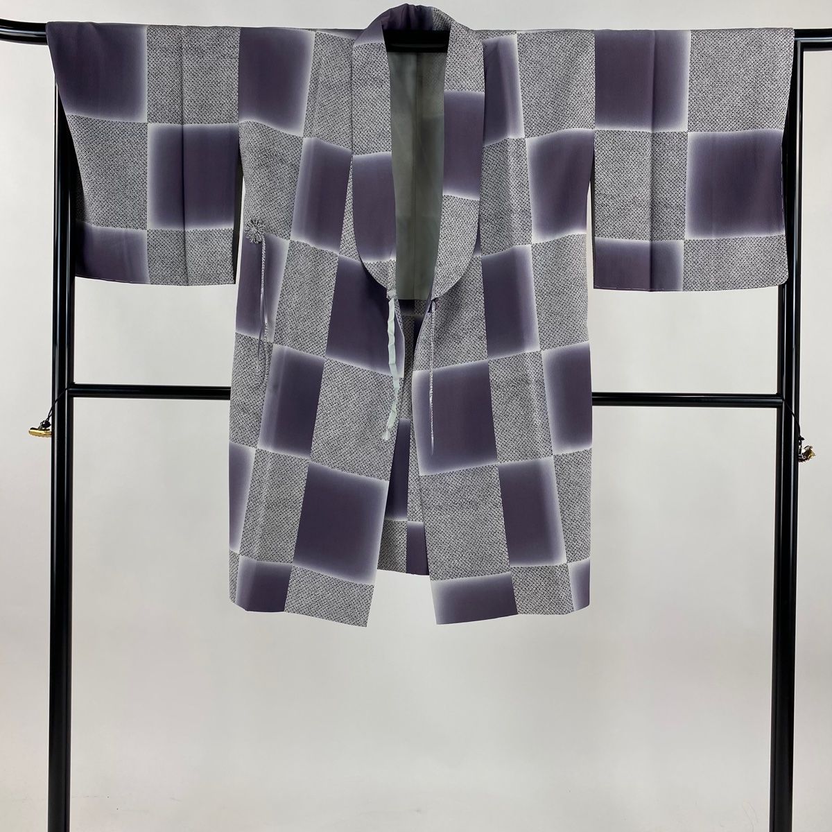 平和屋着物∴夏物 浴衣 有松鳴海絞り 花唐草文 綿 逸品 CABA0427ng