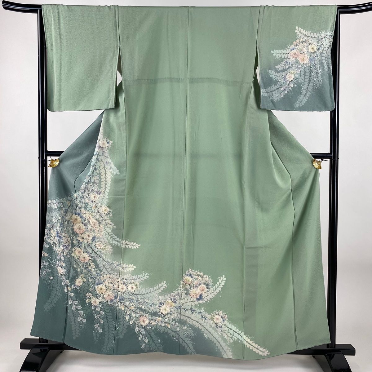 正絹 袷 辻ヶ花袷訪問着（身丈肩から164㎝） 正絹 袷 辻