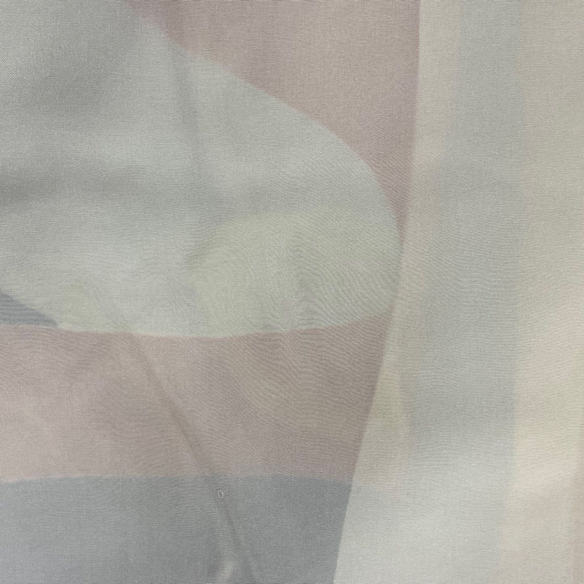  振袖 身丈163 cm 裄丈64 M 袷 御所車 草花 金彩 染分け 紺色 正絹 秀品 振袖 着物