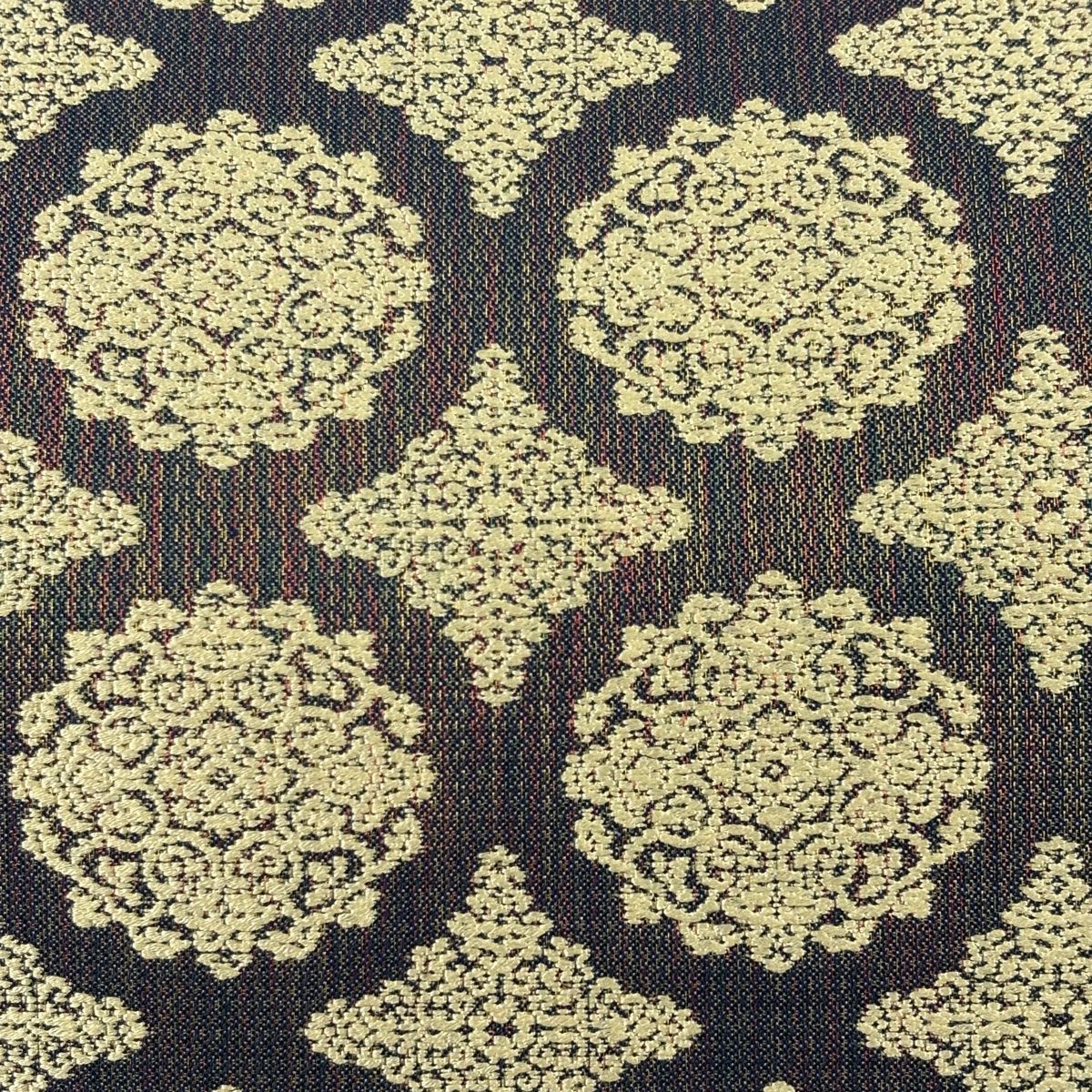 袋帯 華文 菱 金糸 ベージュ 全通 正絹