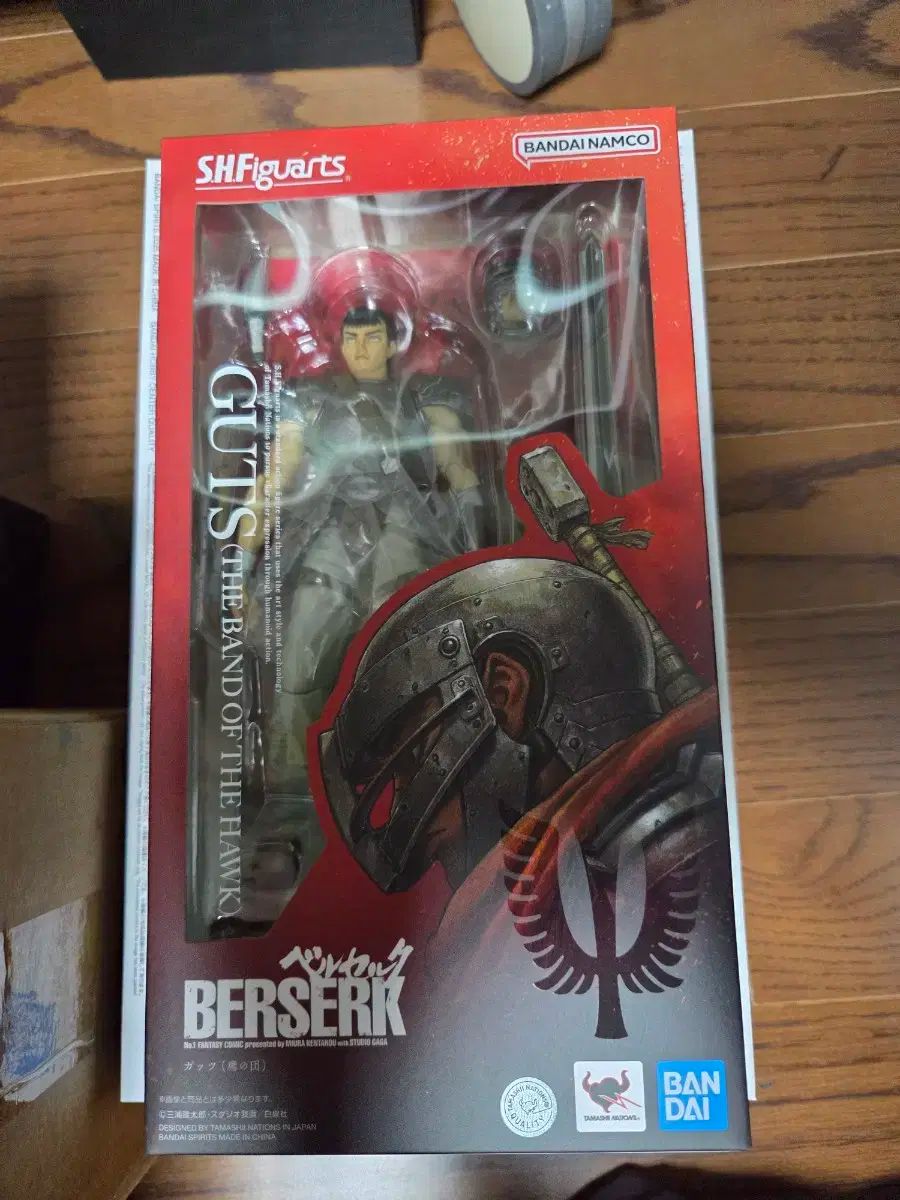 バンダイ shf ベルセルク ガッツ メイダンの